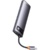 Baseus Metal Gleam Series 8-in-1 Multifunctional Type-C HUB Docking Station Gray WKWG050113 - фото 3