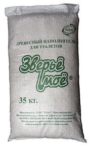 Зверьё Моё Наполнитель Древесный (35 кг) фото
