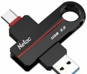 Netac US18 USB 3.2+TypeC 64GB NT03US18C-064G-32BK фото